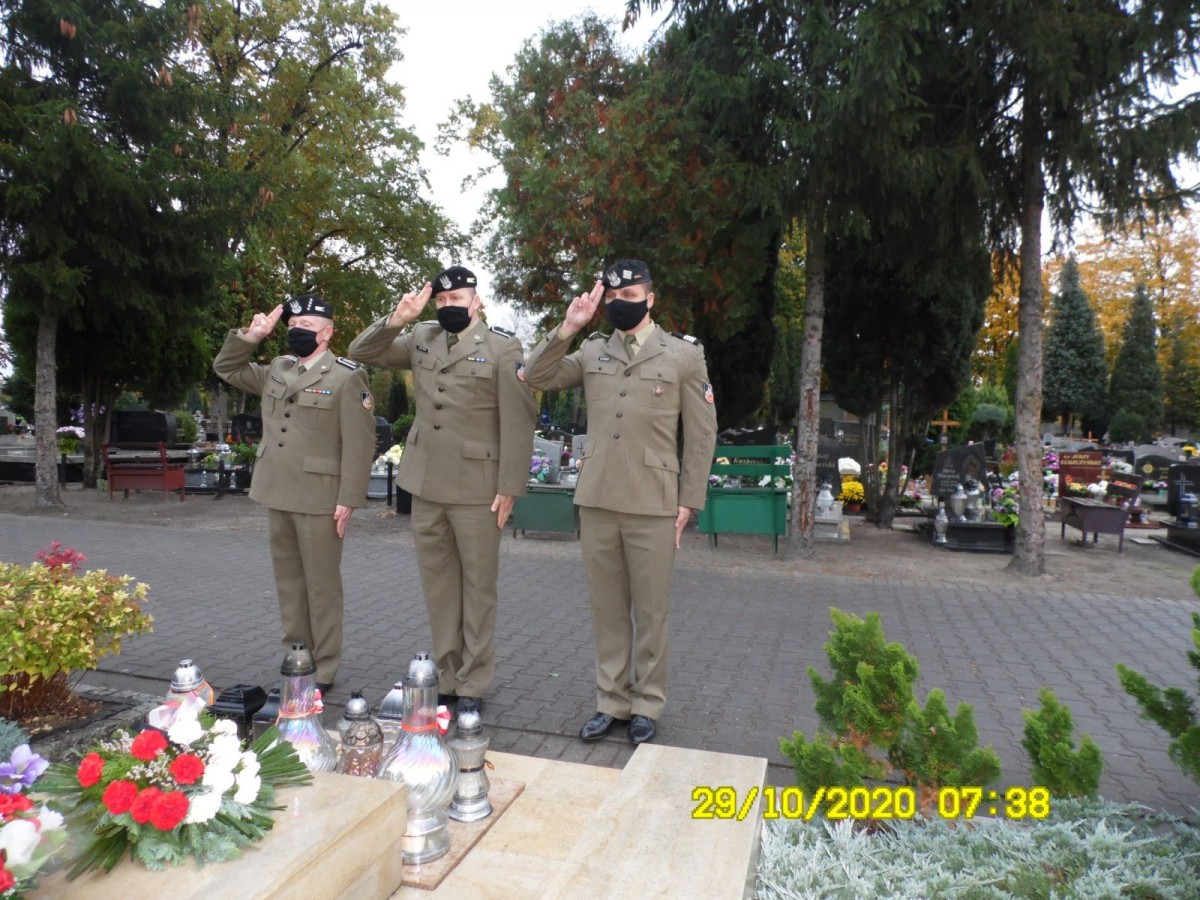 Świętoszowscy pancerniacy pamiętali o zmarłych kolegach