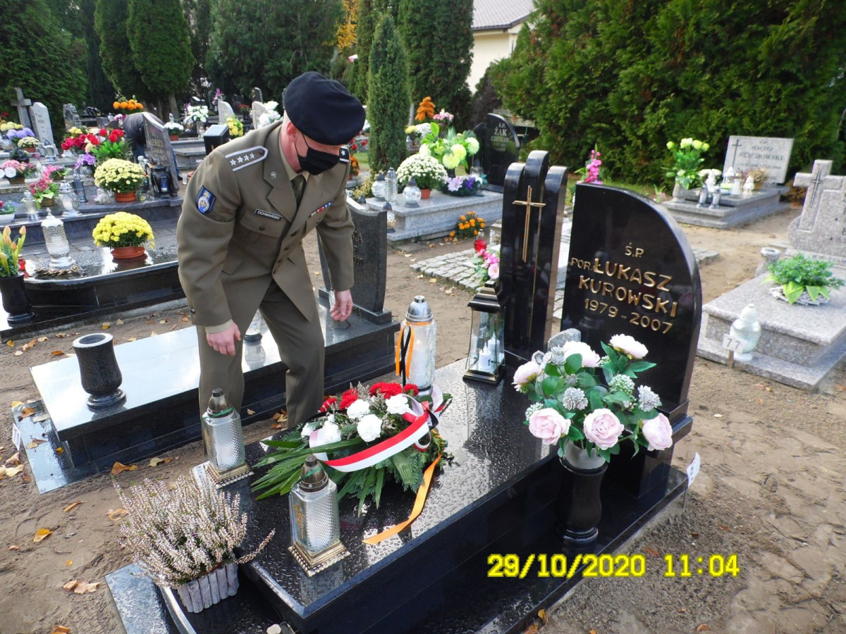 Świętoszowscy pancerniacy pamiętali o zmarłych kolegach