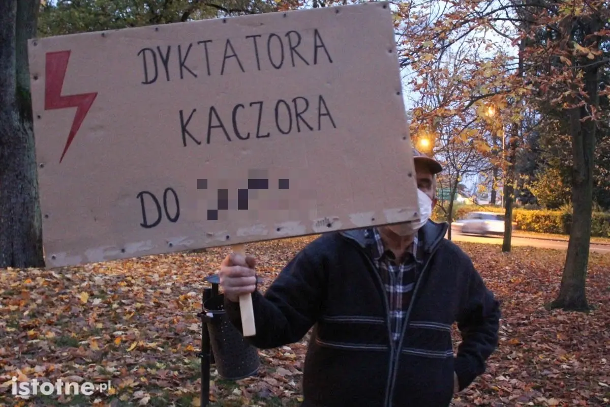 Poniedziałkowy protest w Bolesławcu