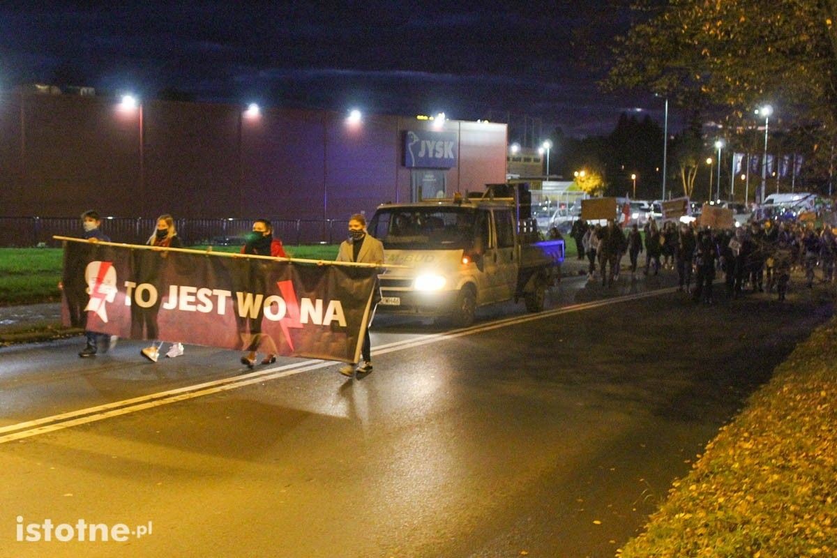 Poniedziałkowy protest w Bolesławcu