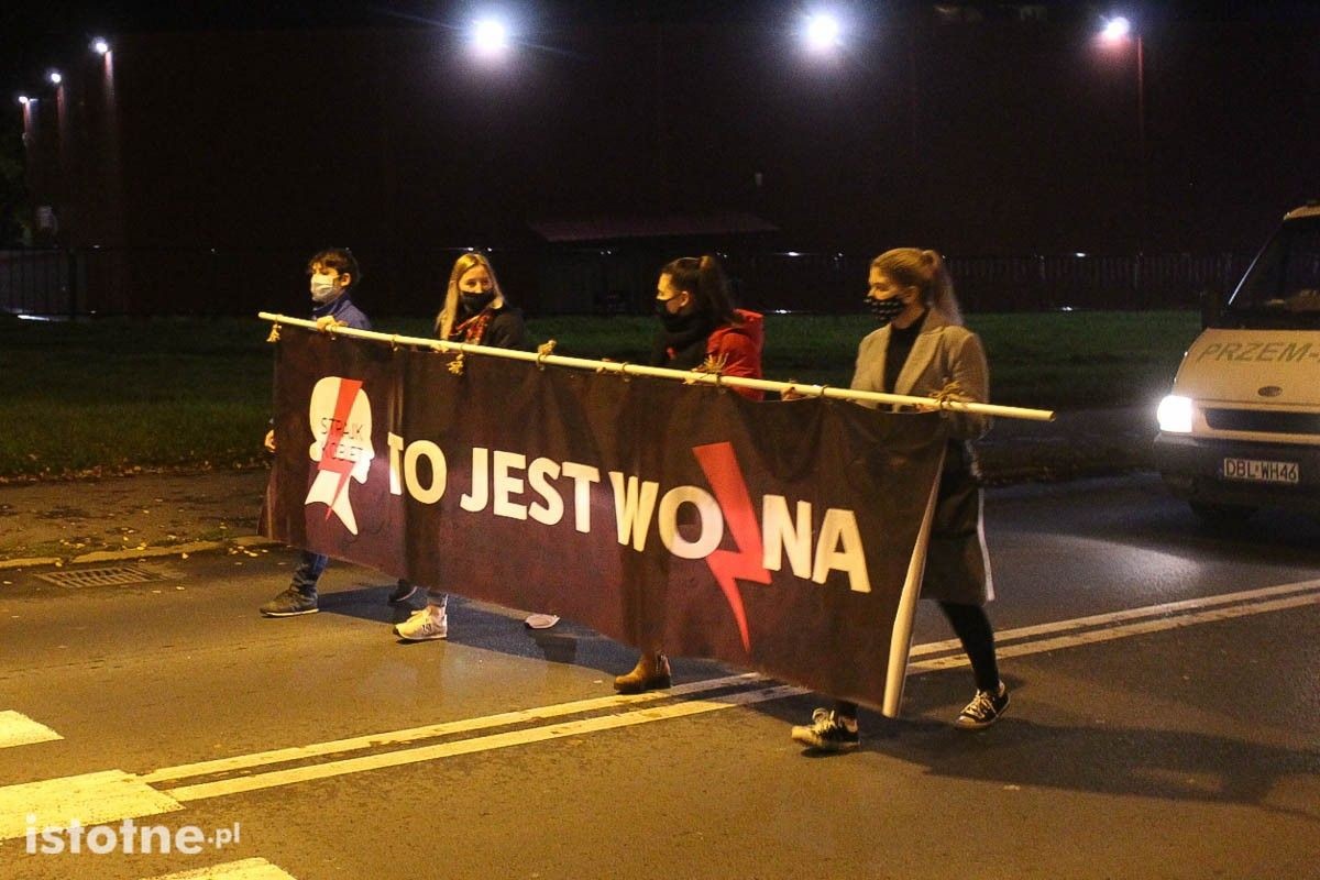 Poniedziałkowy protest w Bolesławcu