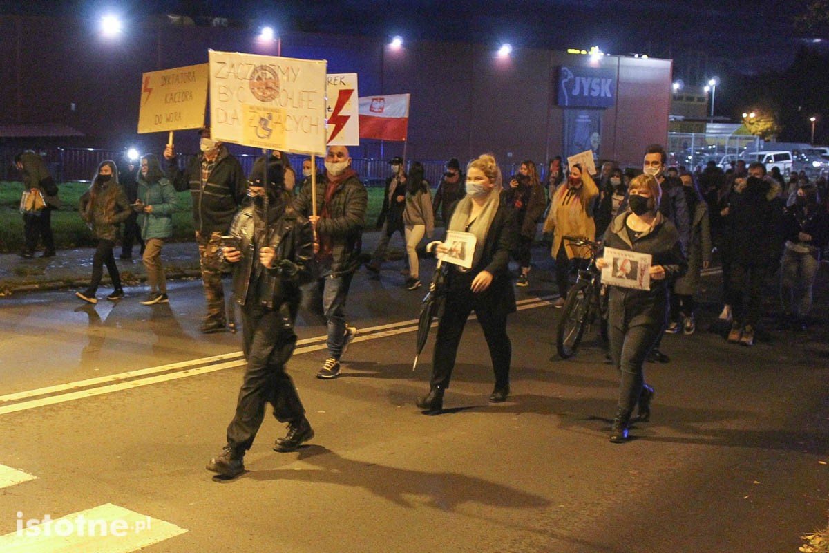 Poniedziałkowy protest w Bolesławcu