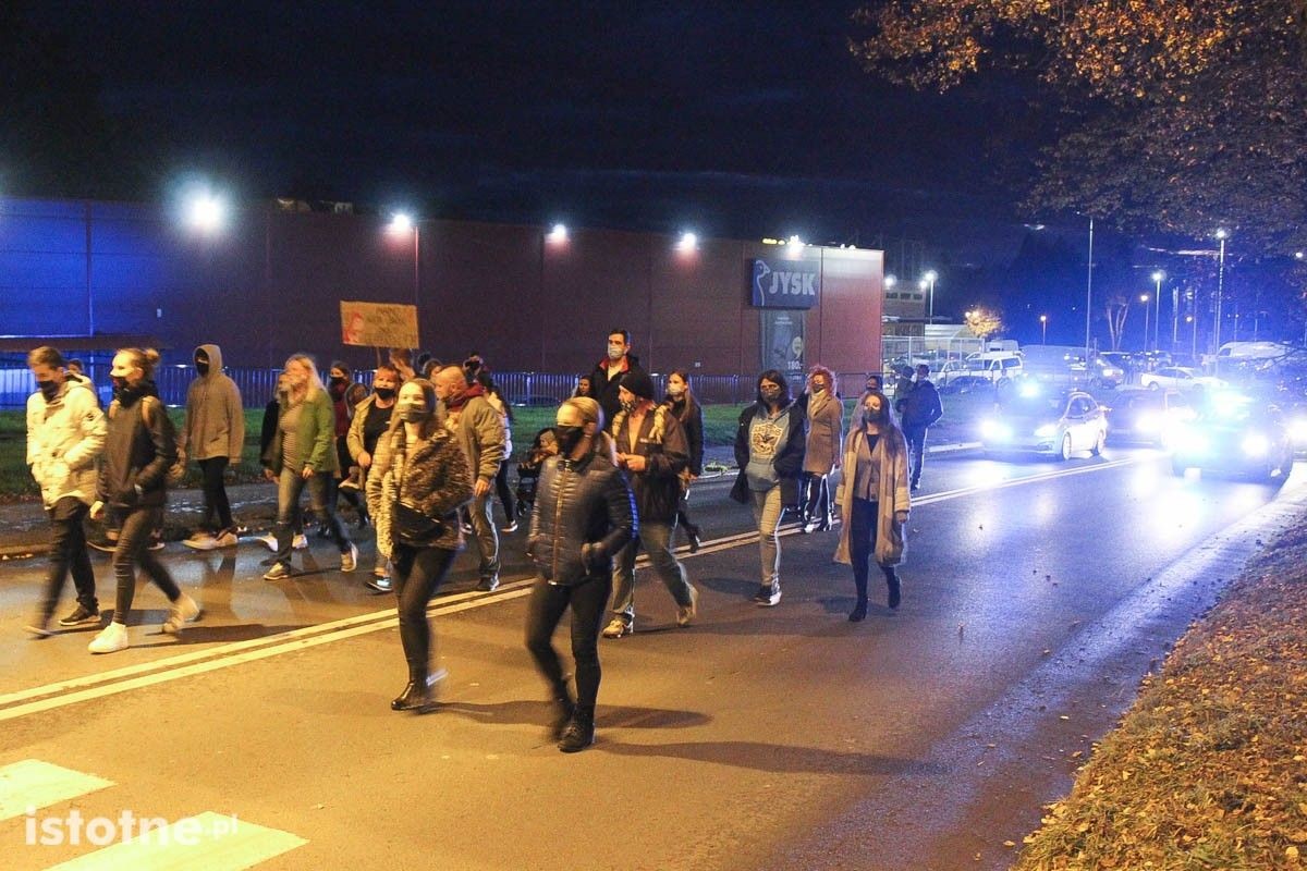 Poniedziałkowy protest w Bolesławcu