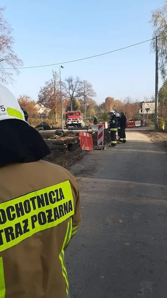 Akcja strażaków w Nowych Jaroszowicach