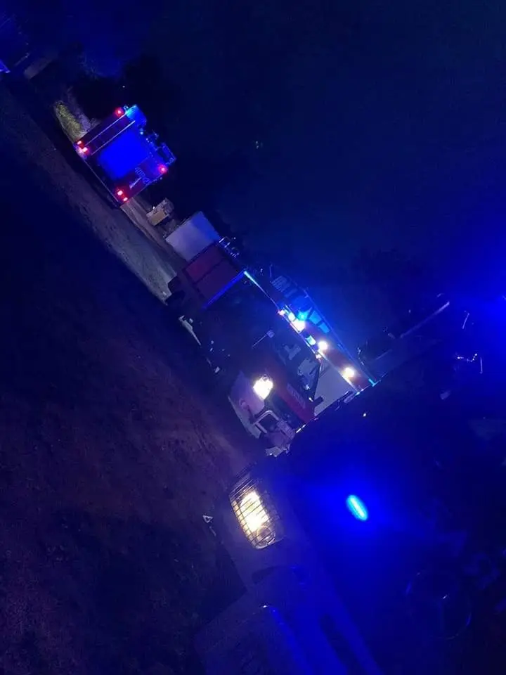 Akcja straży pożarnej w Gościszowie