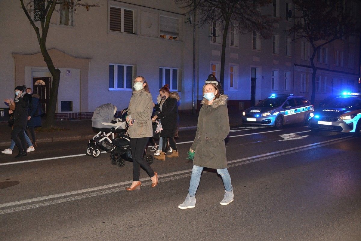 Spacer-protest w Bolesławcu: 13 listopada 2020 r.