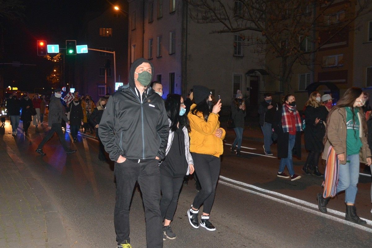 Spacer-protest w Bolesławcu: 13 listopada 2020 r.