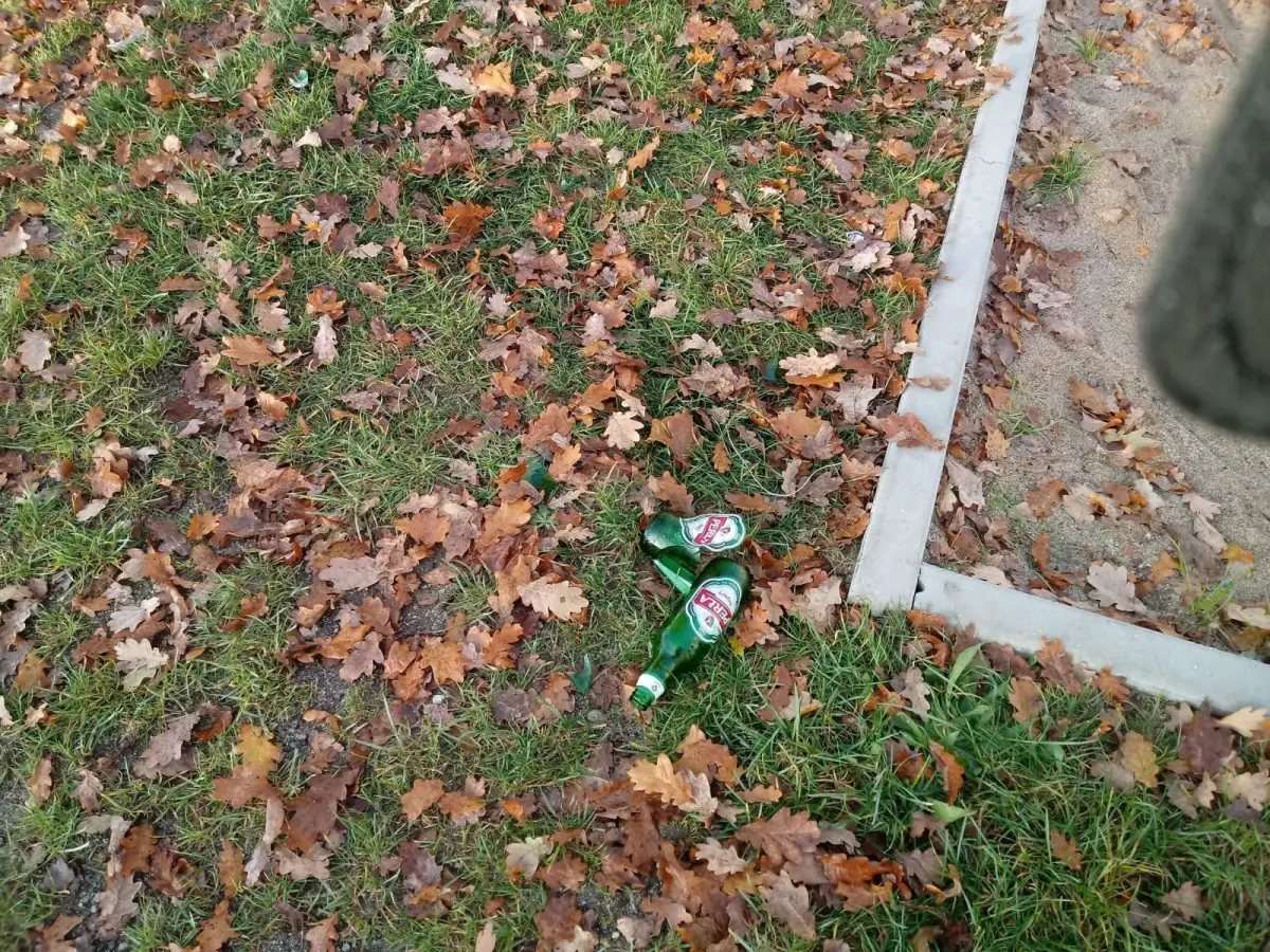 Śmieci na Wiadukt Plaza