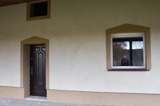 Odnowiona elewacja świetlicy w miejscowości Patoka