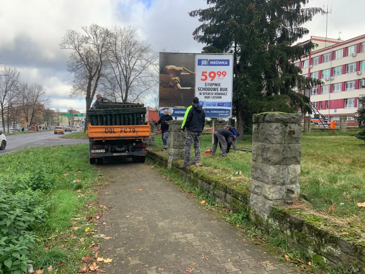 Prace przy Zespole Opieki Zdrowotnej w Bolesławcu