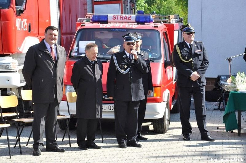 Zbigniew Bożęcki na zdjęciach Janusza Wilka z KP PSP Bolesławiec