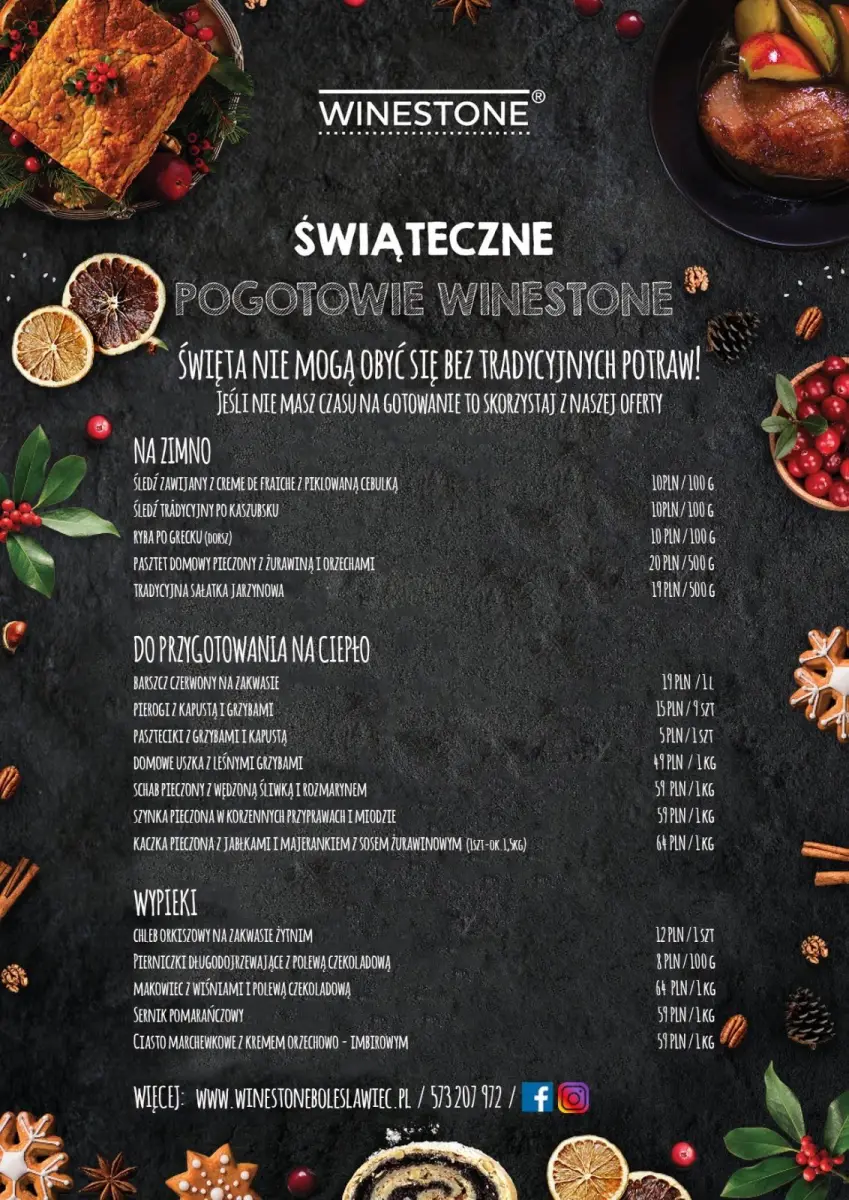 Świąteczny Catering Winston