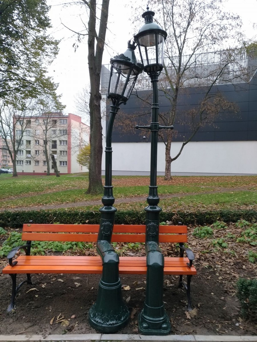 Zakochane latarnie w Bolesławcu