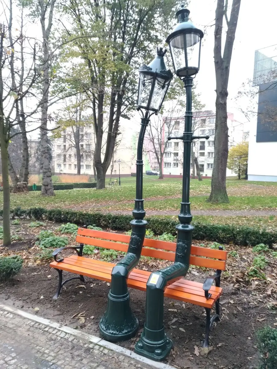 Zakochane latarnie w Bolesławcu