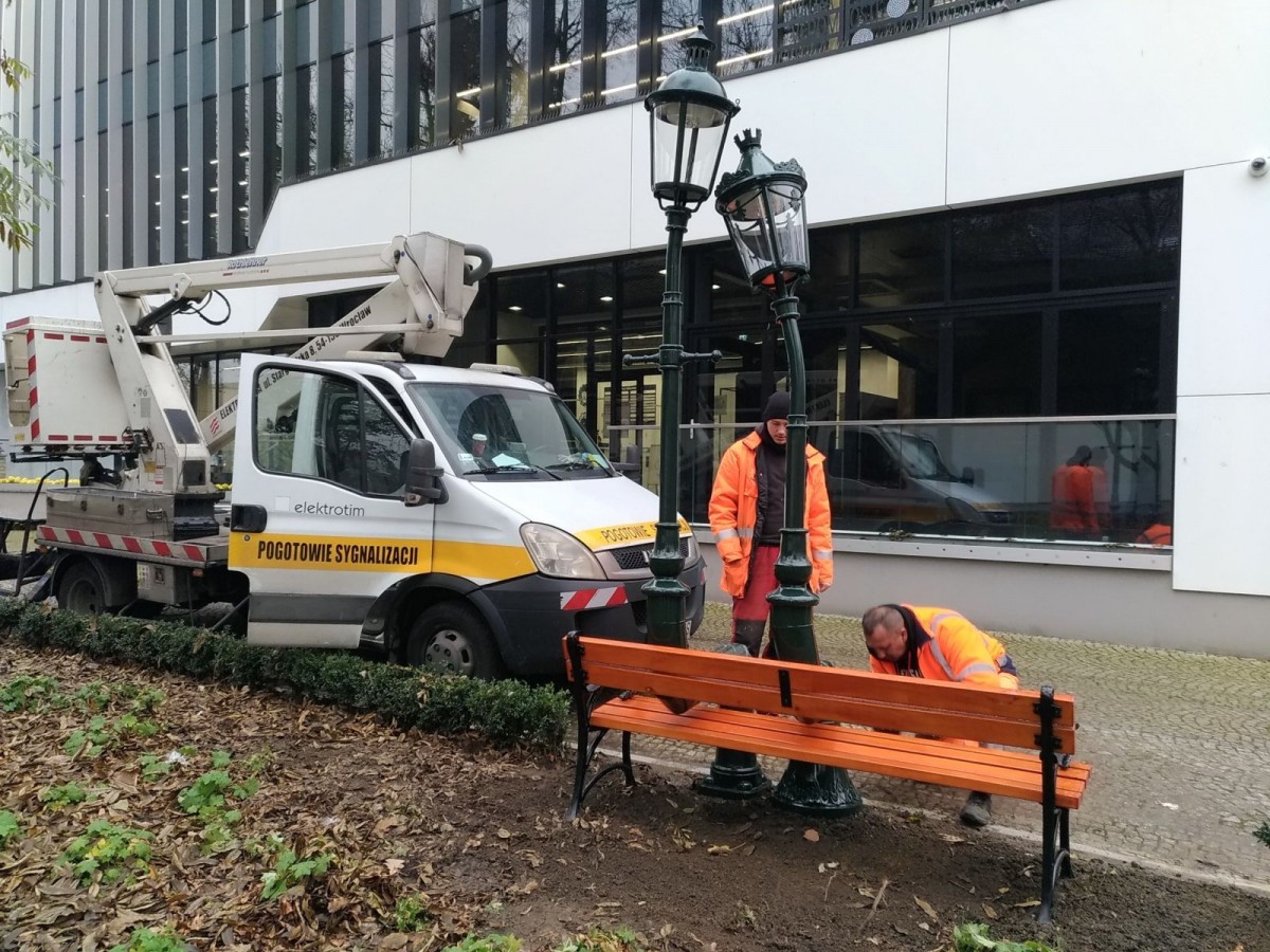 Zakochane latarnie w Bolesławcu