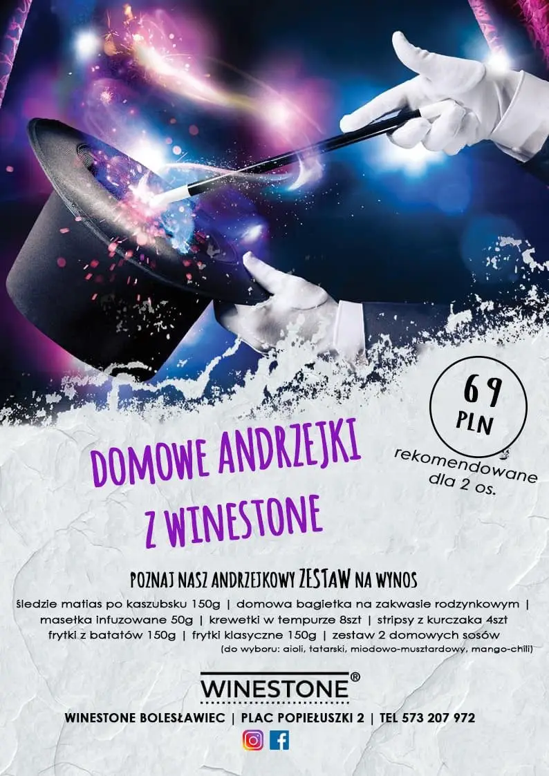 Menu andrzejki