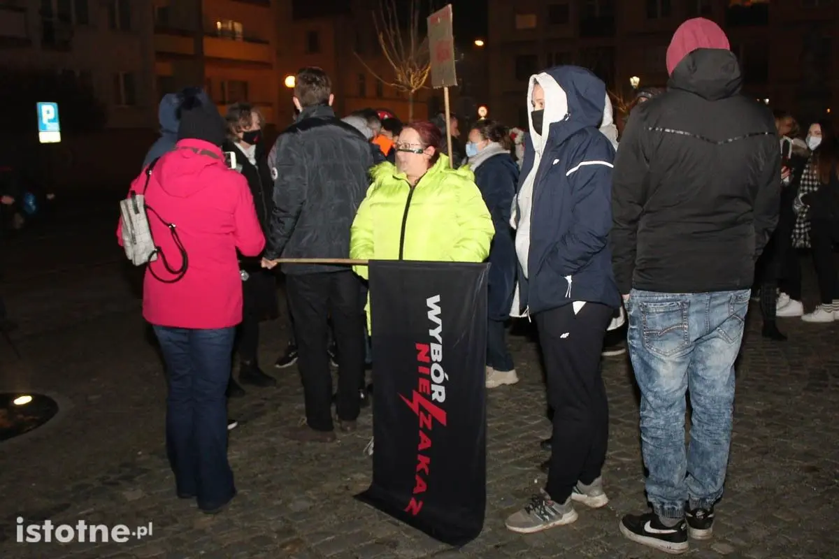 Strajk Kobiet i Marta Lempart we Lwówku Śląskim