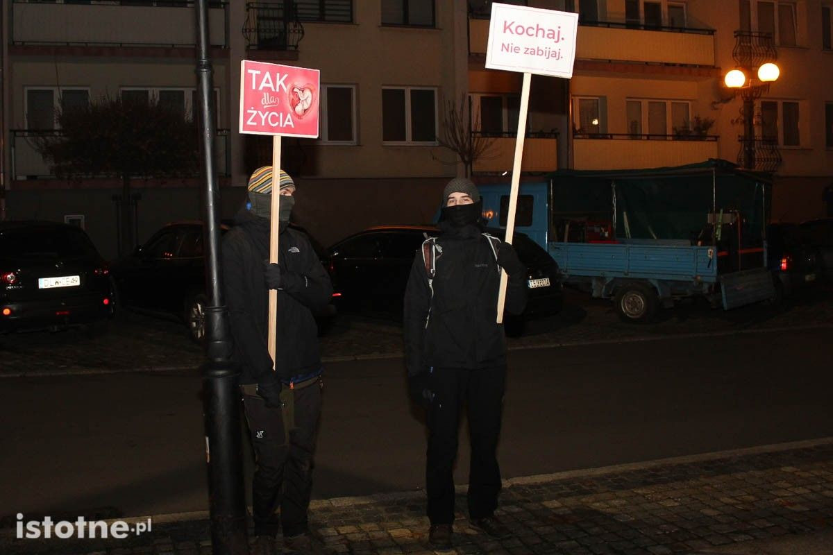 Strajk Kobiet i Marta Lempart we Lwówku Śląskim