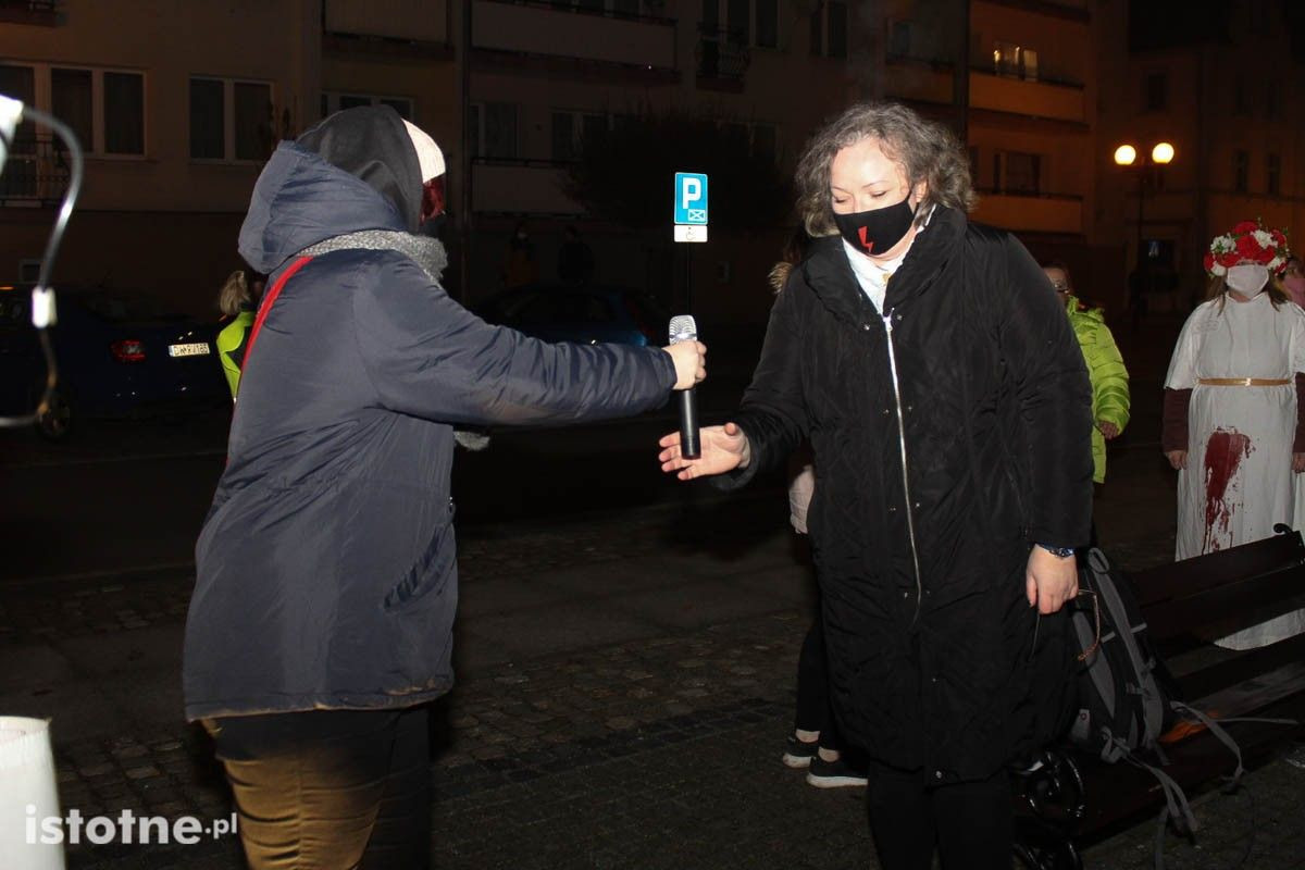 Strajk Kobiet i Marta Lempart we Lwówku Śląskim