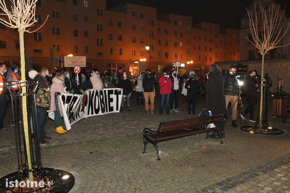 Strajk Kobiet i Marta Lempart we Lwówku Śląskim