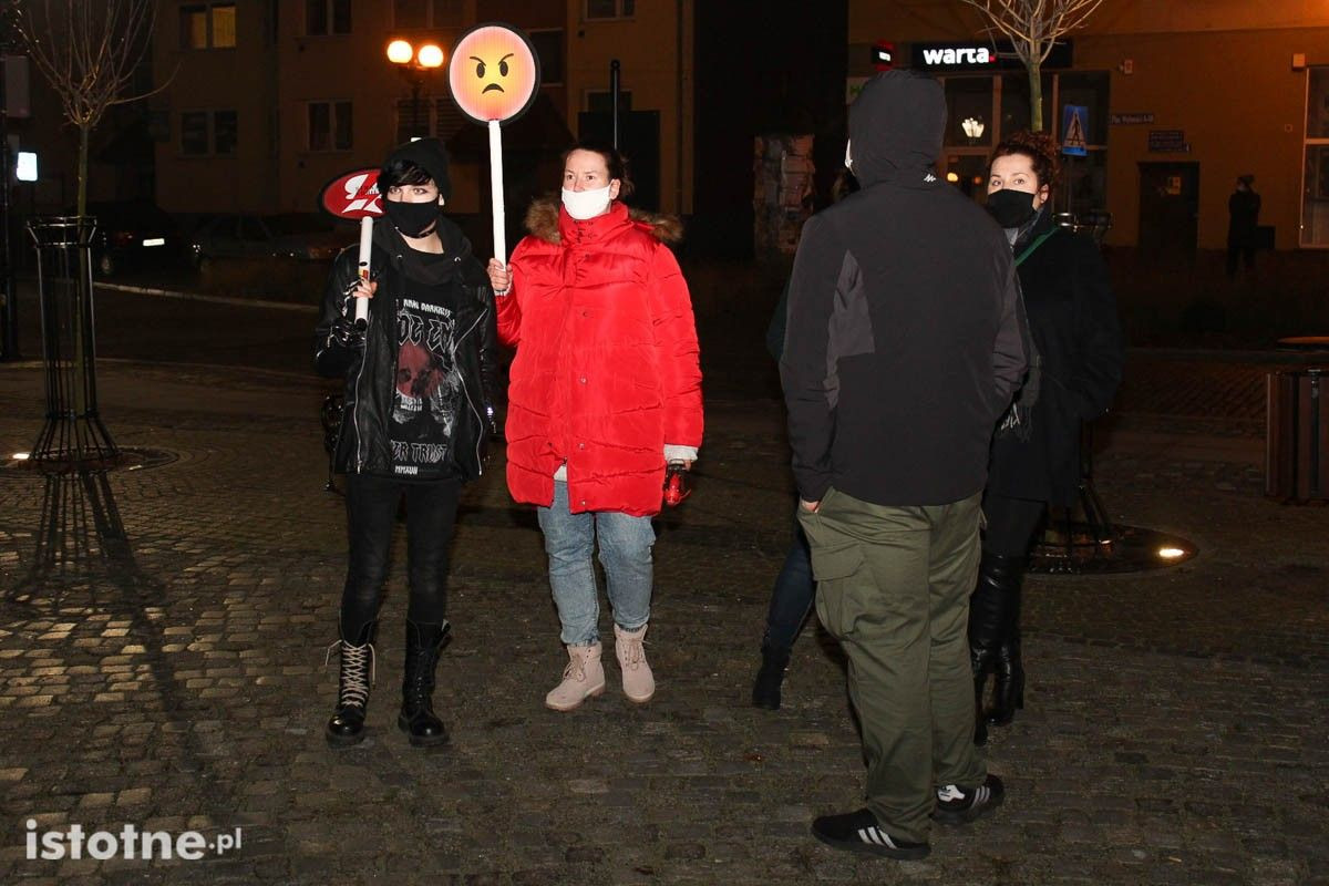 Strajk Kobiet i Marta Lempart we Lwówku Śląskim