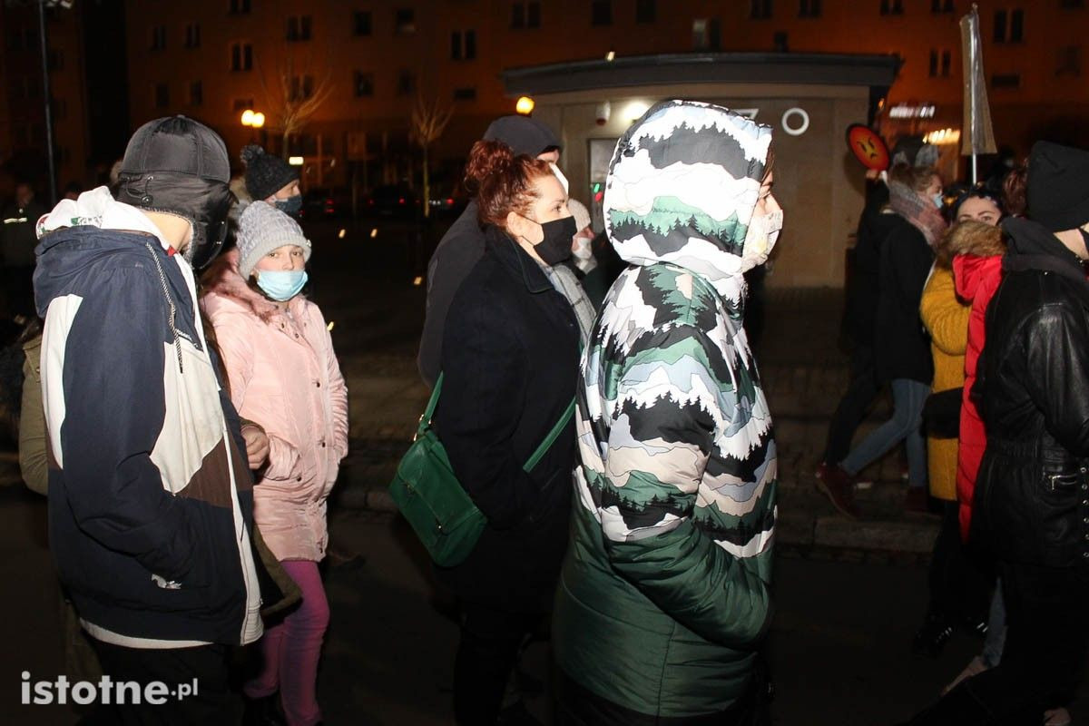 Strajk Kobiet i Marta Lempart we Lwówku Śląskim