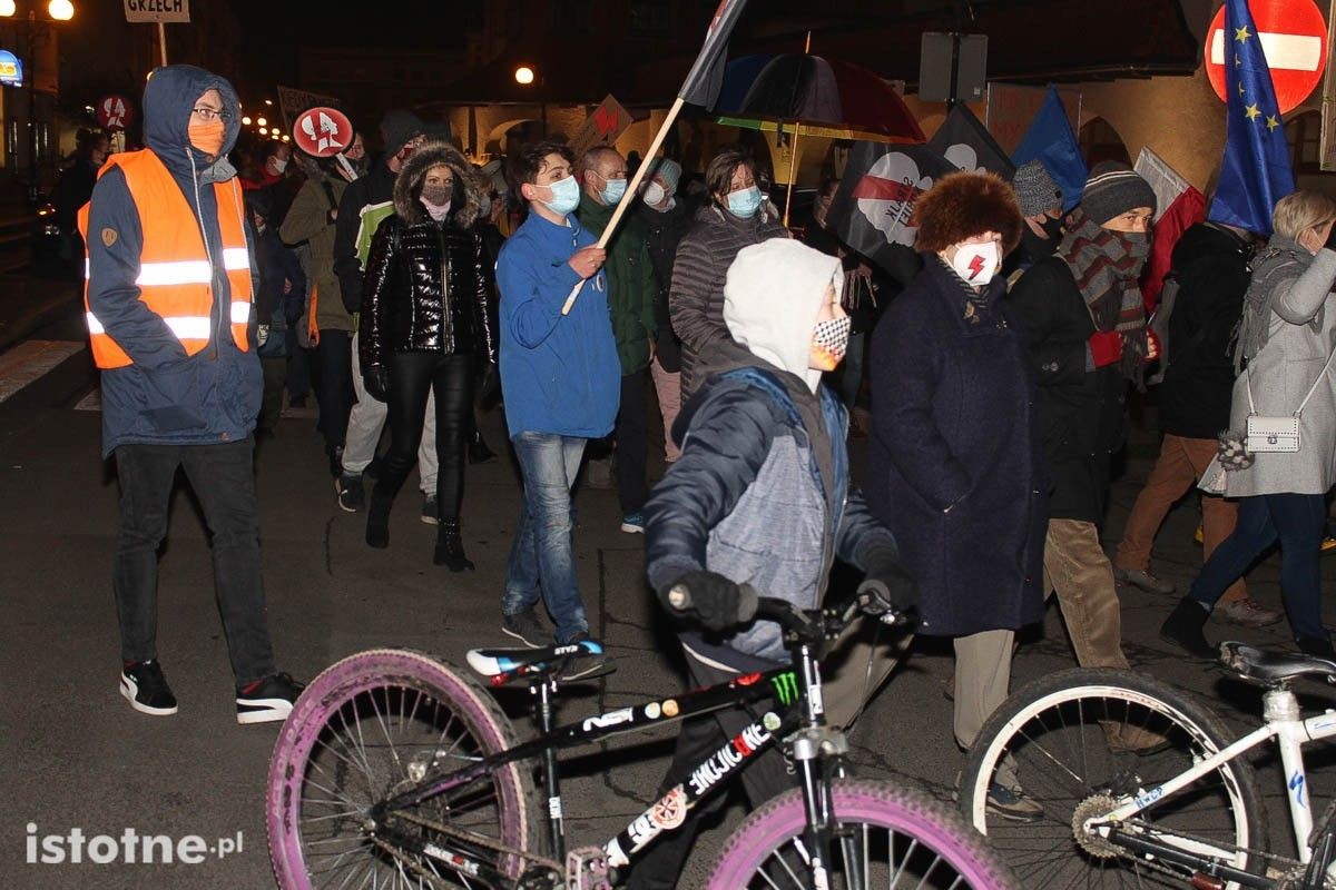 Strajk Kobiet i Marta Lempart we Lwówku Śląskim