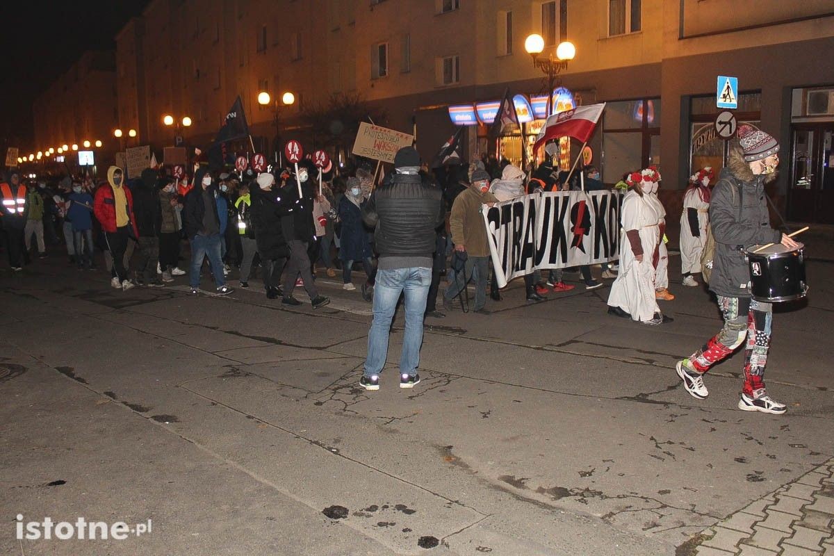 Strajk Kobiet i Marta Lempart we Lwówku Śląskim