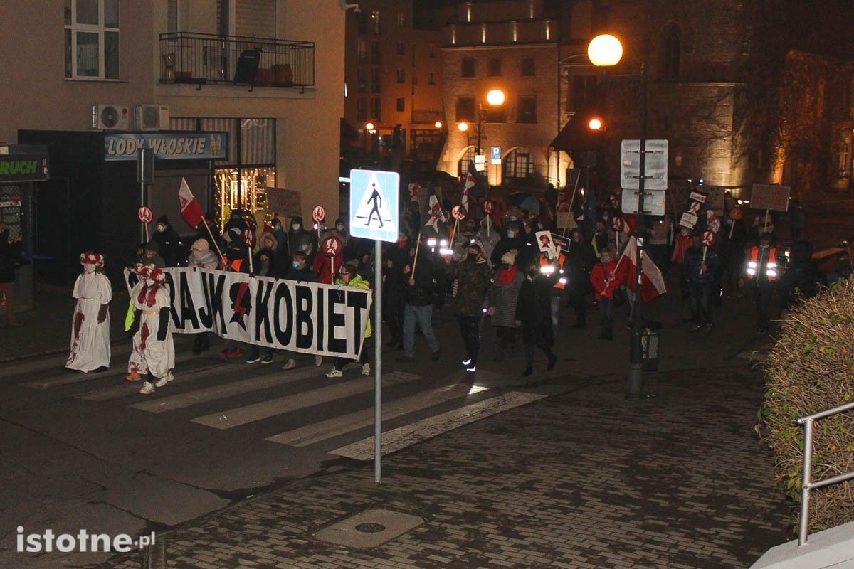 Strajk Kobiet i Marta Lempart we Lwówku Śląskim