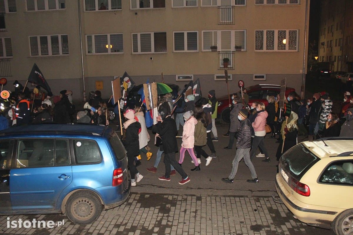 Strajk Kobiet i Marta Lempart we Lwówku Śląskim