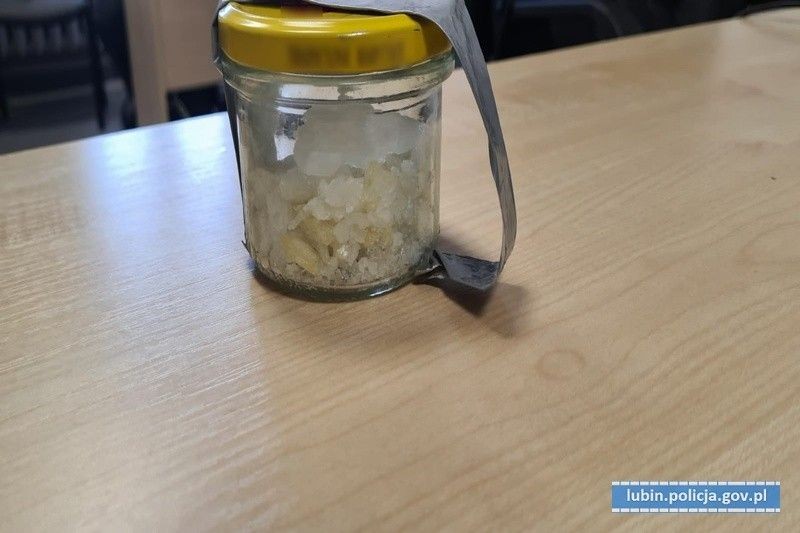Narkotyki przechwycone przez lubińską policję