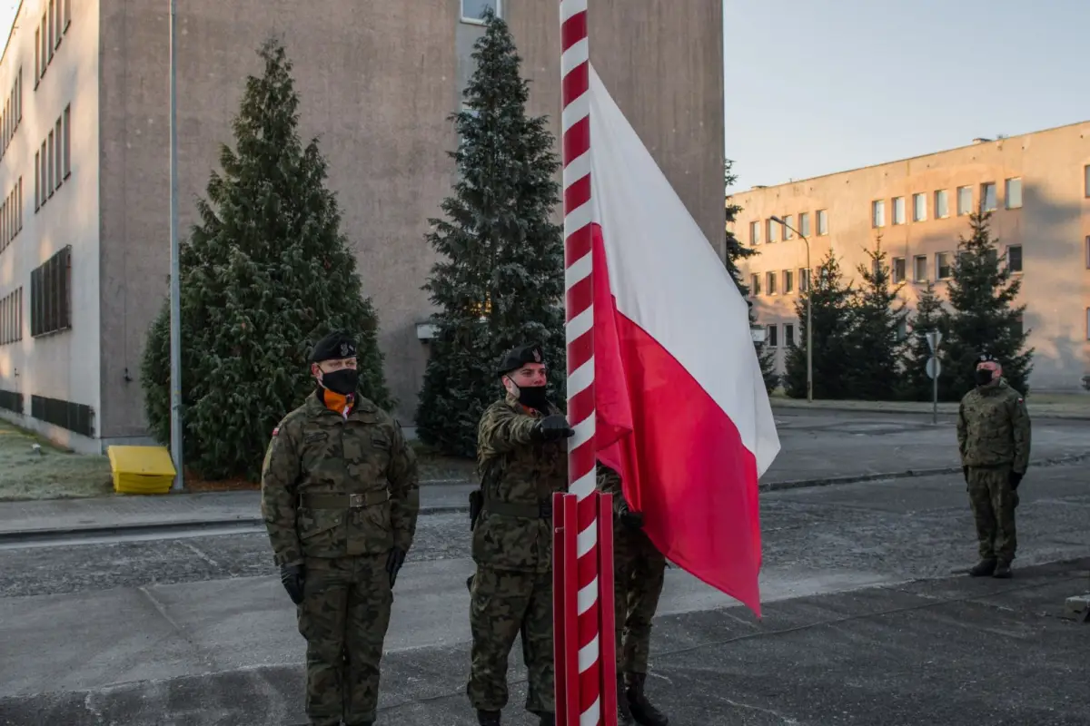 Żołnierska przysięga w Świętoszowie