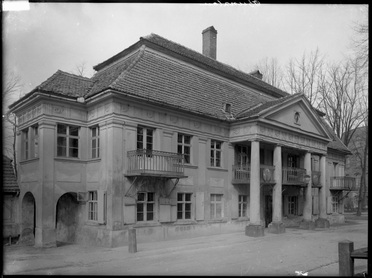 Dom Strzelecki, obecnie ul. H. i W. Tyrankiewiczów, l. 1897-1908, ze zbiorów Ratsarchiv-Stadtarchiv Görlitz