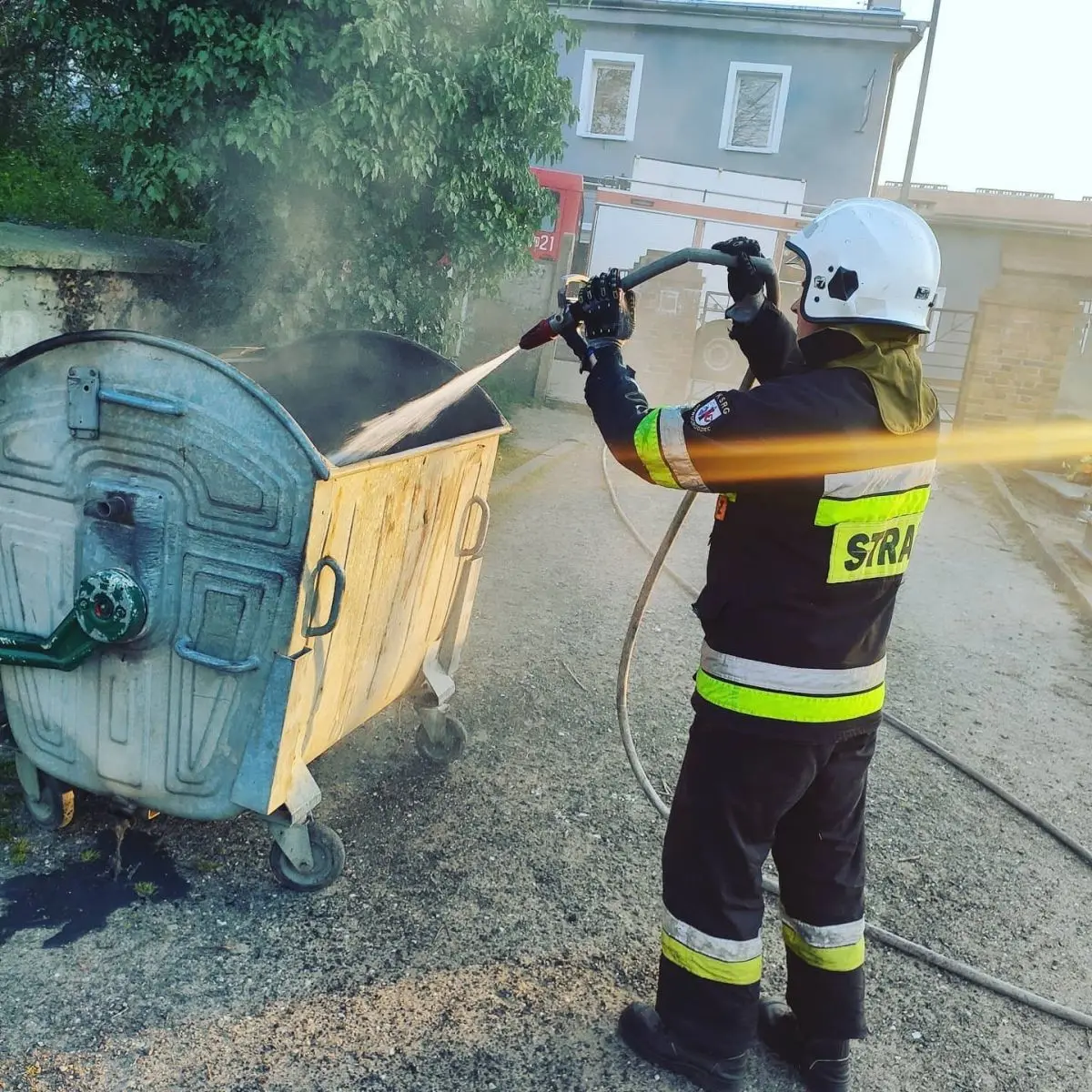 Strażak OSP Nowogrodziec