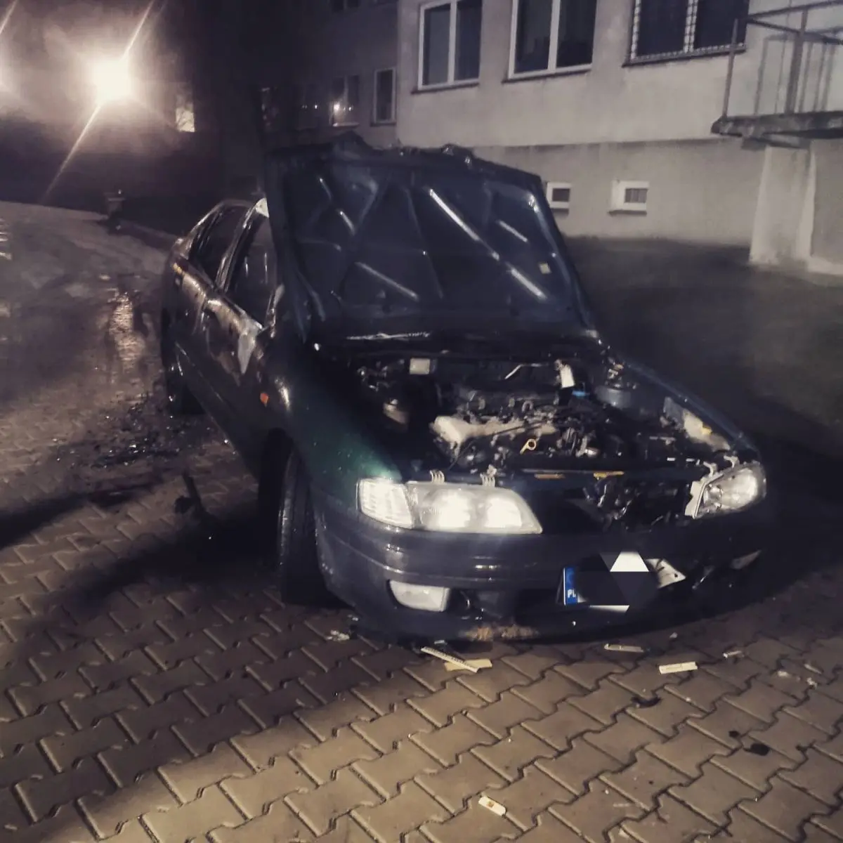 Akcja straży pożarnej w Nowogrodźcu