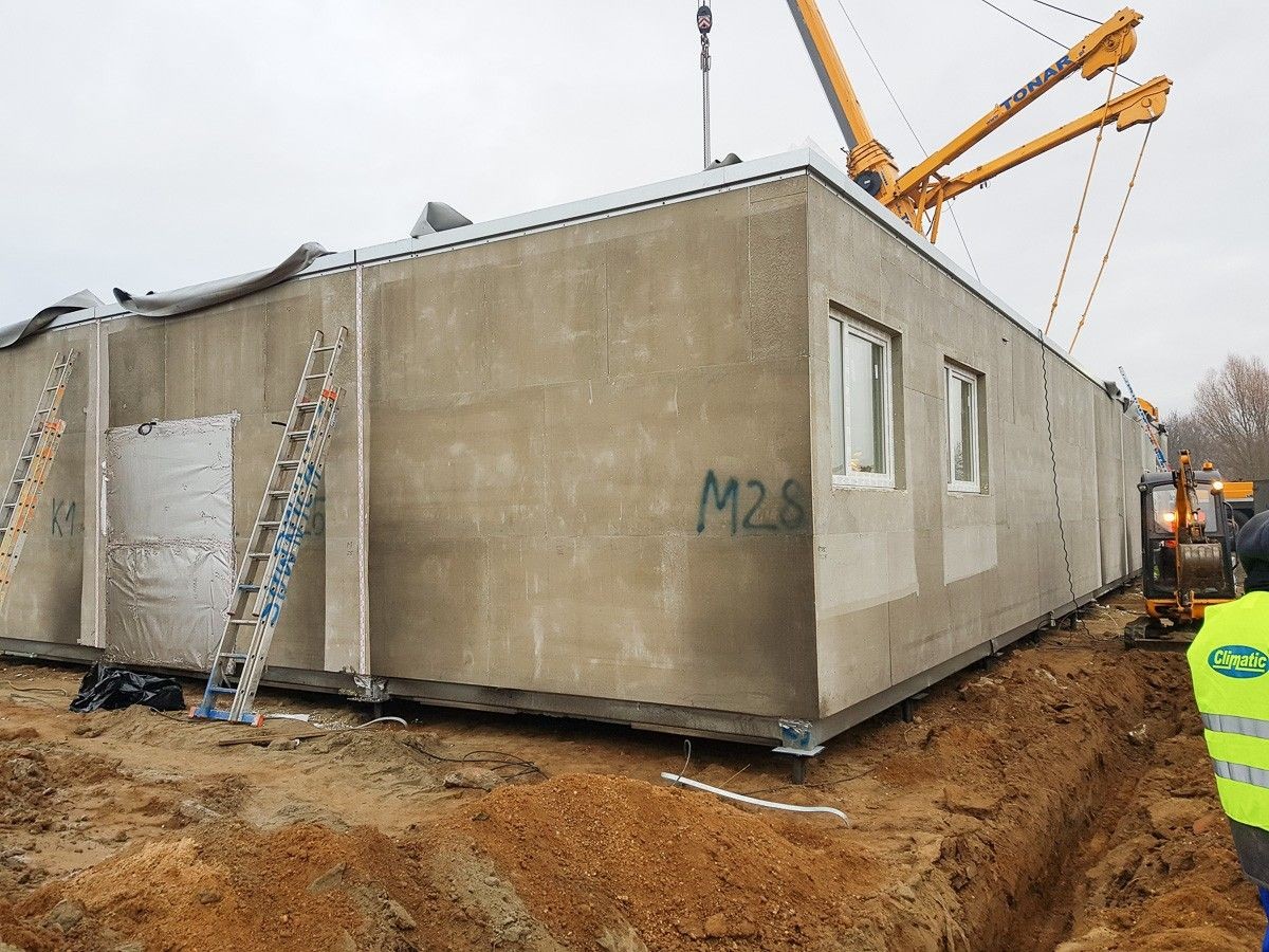 Budowa szpitala modułowego w Legnicy