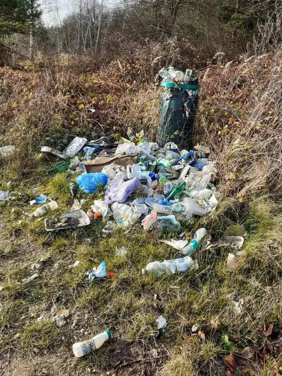 Śmieci na Krępnicy