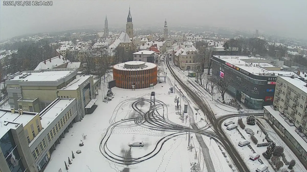 Zima zawitała do Bolesławca