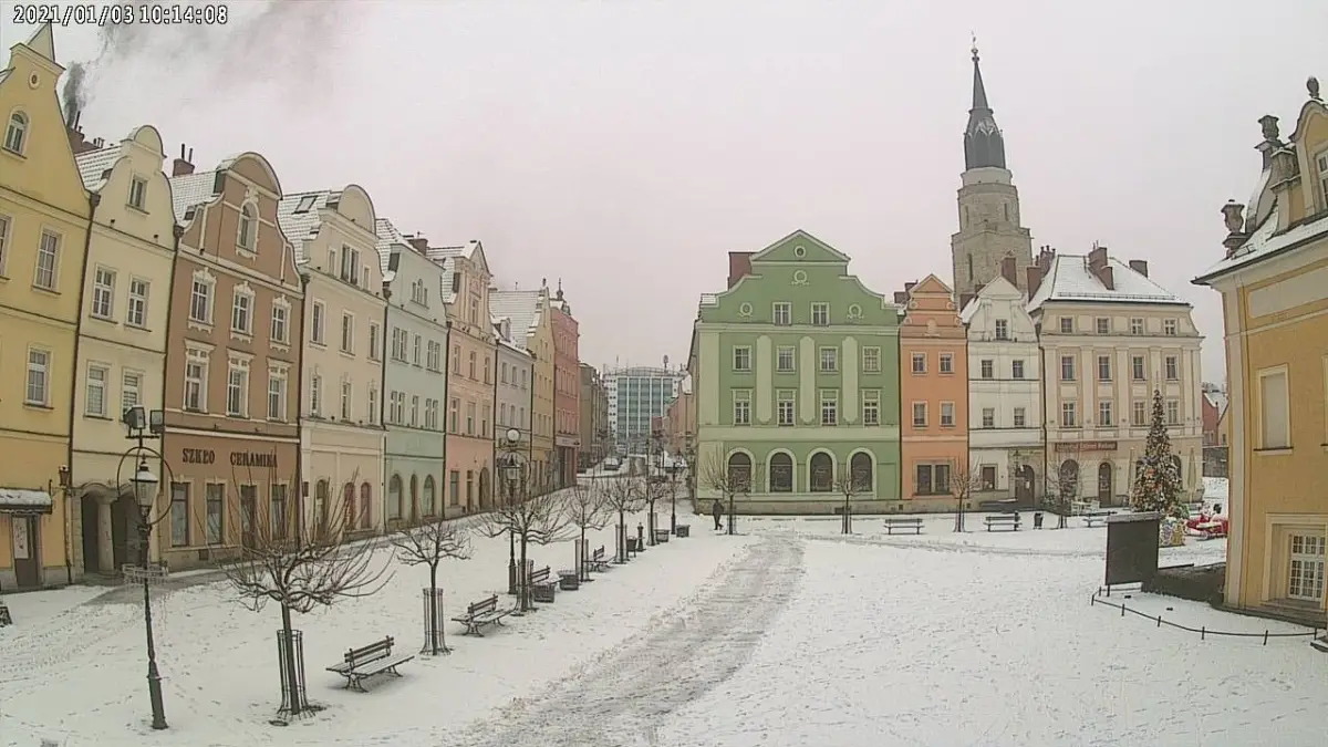 Zima zawitała do Bolesławca