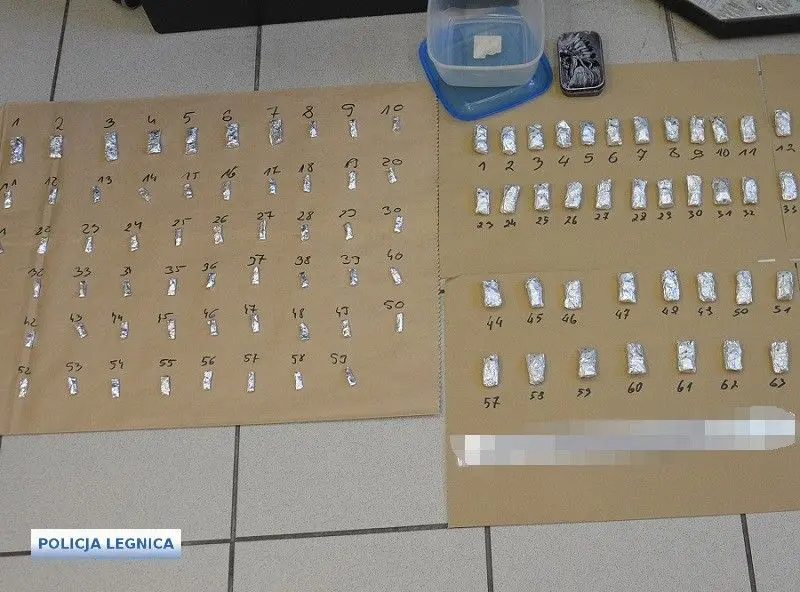 Narkotyki przechwycone przez legnicką policję