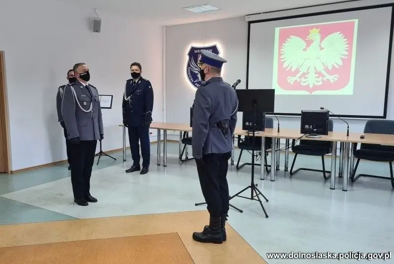 Nowi policjanci w garnizonie dolnośląskim