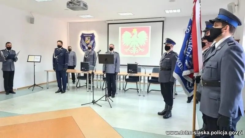 Nowi policjanci w garnizonie dolnośląskim