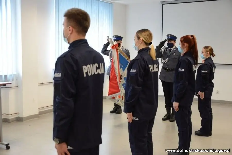 Nowi policjanci w garnizonie dolnośląskim