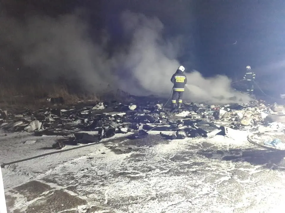 Akcja straży pożarnej w Nowogrodźcu