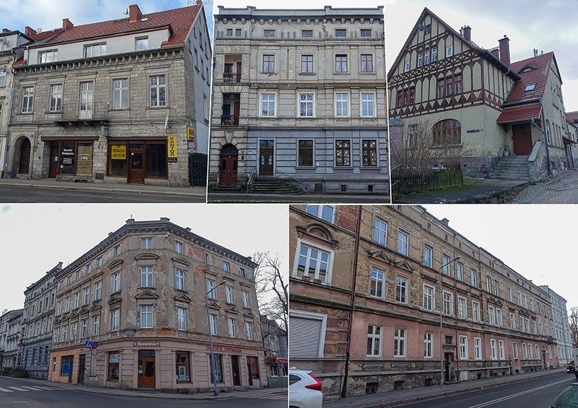 Zabytkowe kamienice w Bolesławcu