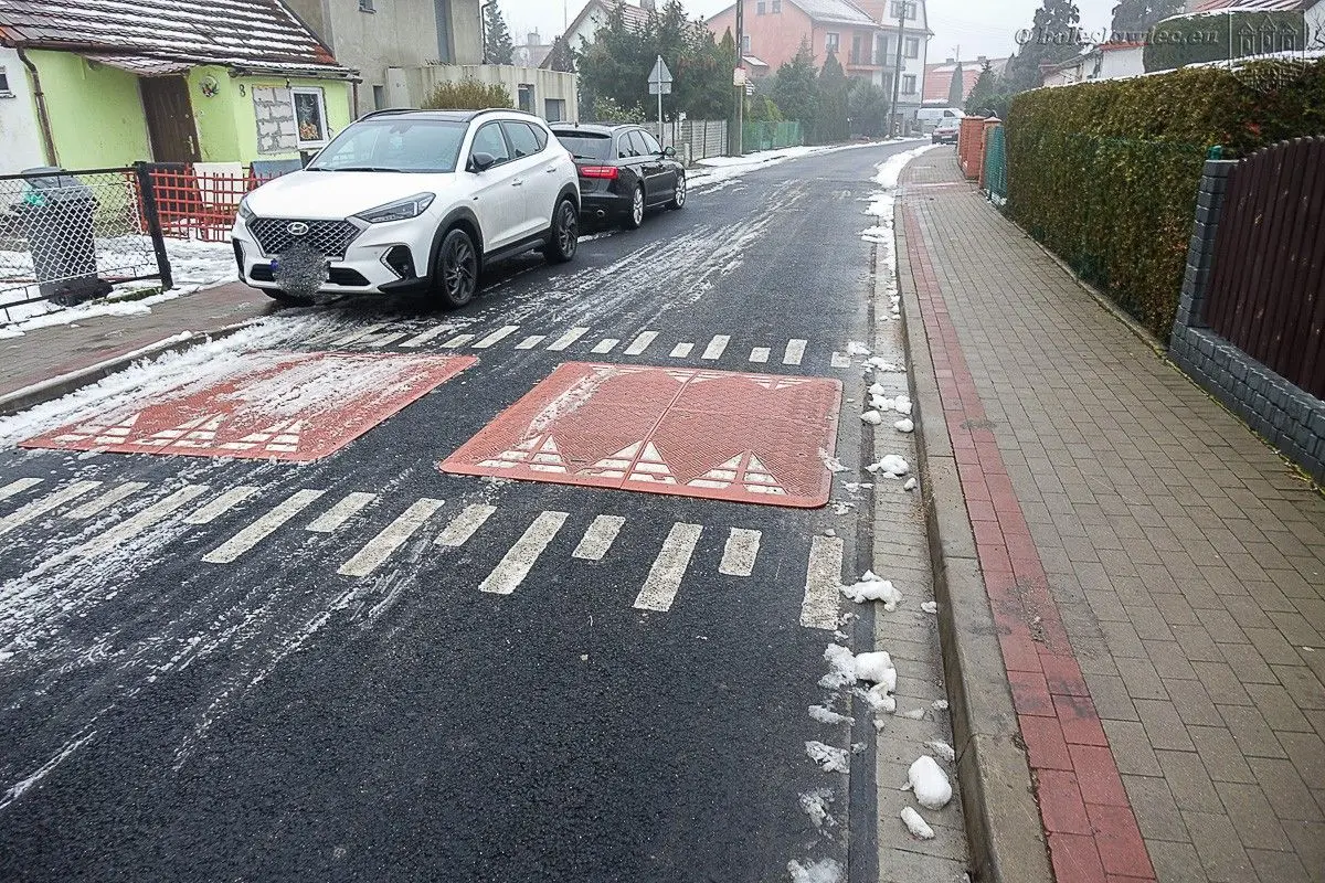 Ulica Wałowa w Bolesławcu po remoncie