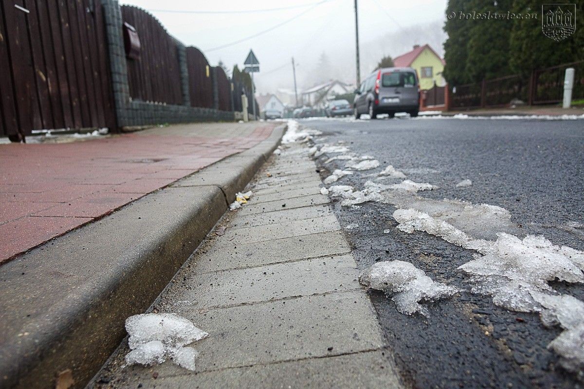 Ulica Wałowa w Bolesławcu po remoncie