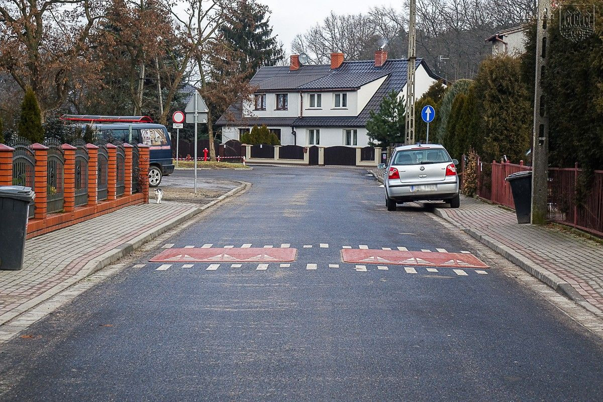 Ulica Wałowa w Bolesławcu po remoncie