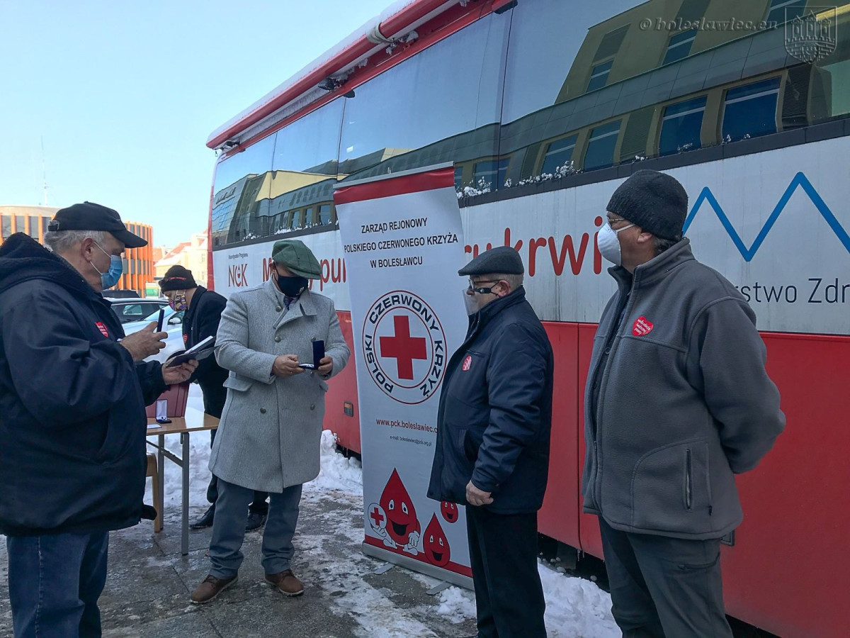 Bolesławieccy krwiodawcy uhonorowani