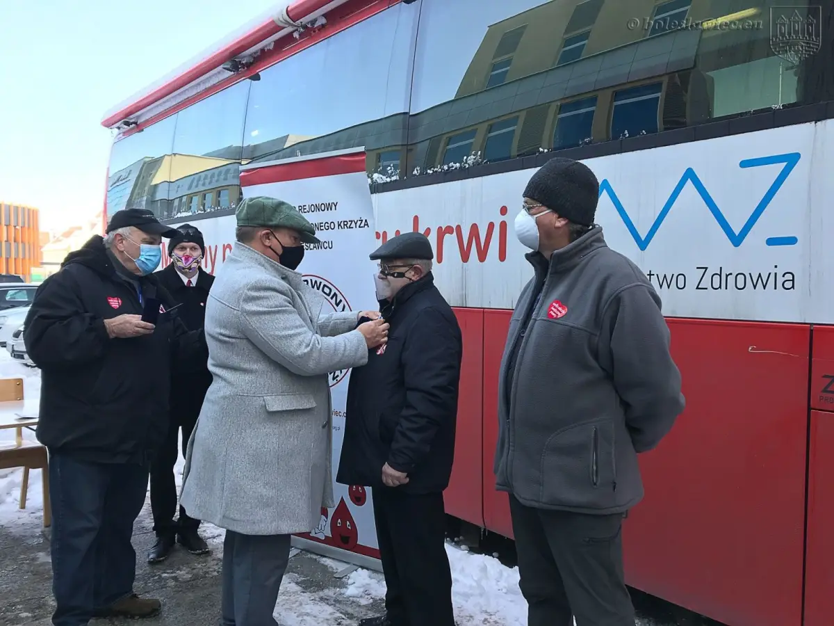 Bolesławieccy krwiodawcy uhonorowani